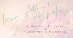 Celebrating the 5th Anniversary of A Clear Path to Motherhood!